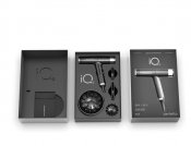 GA.MA IQ2 Compact hair dryer Black - Hårfön