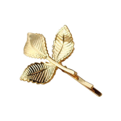 Gold Hairpin With 3 Leaves