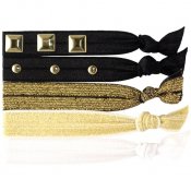 Knotties Hair Tie, Embellished Gold Hårsnoddar