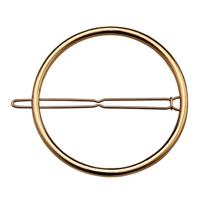 Lina - Circle Hairclip Gold XL
